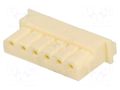 Connector: wire-board; plug; female; PIN: 6; A2506; 250V; UL94V-0 JOINT TECH NX2505-06PFS