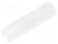 Assembly stud; polyamide; L: 22.2mm; assembly hole,snap fastener FIX&FASTEN FIX-SS4-22.2