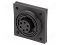 Connector: circular; socket; female; PIN: 6; 5A; 250V; IP68; UL94V-0 BULGIN PX0767/S