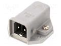 Connector: rectangular; ST; socket; male; PIN: 2; coded; tinned; IP54 HIRSCHMANN STASAP-200