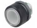 Switch: push-button; 22mm; Stabl.pos: 1; transparent; MLB-1; IP66 ABB MP1-11C