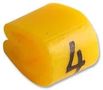 CABLE MARKER, Z13, 4, YEL, PK100 6171404