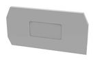 END COVER, 2.5MM WIDTH, GRY MP012909