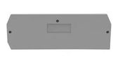 END COVER, 2.5MM WIDTH, GRY MP012910