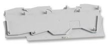 END PLATE, FOR 3 COND TB, GREY 2006-1391