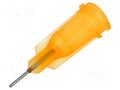 Needle: steel; 0.25"; Size: 23; straight; 0.33mm FISNAR FIS-23-1/4-ES