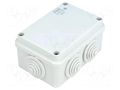 Enclosure: junction box; X: 70mm; Y: 105mm; Z: 50mm; wall mount; IP55 ABB ABB-00820