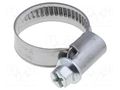 Worm gear clamp; 16÷25mm; steel; Plating: zinc LAPP SCH-16-25S