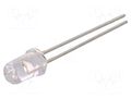 LED; green; 5mm; 1900÷9300mcd; 30°; Front: convex; 3.5÷4VDC LITEON LTL2T3TGK6