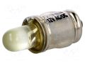 LED lamp; yellow; BA7S; 12VDC; 12VAC POLAM-ELTA LY-BA7S-12AC/DC