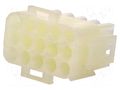 Connector: wire-wire; plug; male/female; PIN: 15; NLS; 600V; 6.35mm NINIGI NLSW-3X5