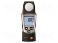 Light meter; 0÷99999lx; Meas.accur: ±3%; 133x46x25mm; IP40; Pocket TESTO TESTO540