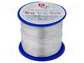 Silver plated copper wires; 0.35mm; 250g; Cu,silver plated; 312m BQ CABLE SCW-0.35/250