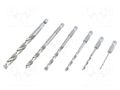 Drill set; for metal; high speed steel; plastic cassette; metal ALPEN-MAYKESTAG ALP.1008061