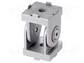 Hinge; for profiles; Width of the groove: 6mm; aluminium FATH FA-093G30AN06