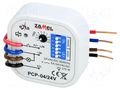 Timer; 0,1s÷10days; SPST-NO; 250VAC/5A; Usup: 24VAC; 24VDC; IP20 ZAMEL PCP-04/24V
