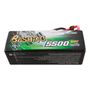 Gens ace G-Tech 5500mAh 4S1P 14.8V 60C HardCase RC car Lipo Battery, Gens ace GEA554S60X9GT