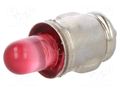 LED lamp; red; BA7S; 24VDC; 24VAC POLAM-ELTA LR-BA7S-24AC/DC