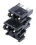 RECTANGULAR PWR CONN, RCPT, 3POS, CABLE 220958-1001