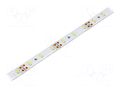 LED tape; white cold; 3528; LED/m: 60; 10mm; brown PCB; 120°; 4.8W/m OPTOFLASH OPWH3528-6012SG