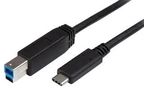 USB CABLE, TYPE C PLUG-B PLUG, 2M USB315CB2M