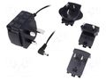 Power supply: switching; mains,plug-in; 5VDC; 1A; 5W; 110x57x70mm BRAINBOXES PW-800