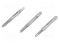 Kit: taps; for blind holes,to the through holes; L: 40mm; 2,7mm ALPEN-MAYKESTAG ALP.707003001