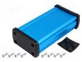 Enclosure: multipurpose; X: 68.7mm; Y: 129mm; Z: 35.2mm; aluminium GAINTA ALUG702BU120