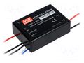 Converter: DC/DC; 44W; Uin: 9÷18VDC; Uout: 12÷64VDC; Iin: 4.2A; LED MEAN WELL LDH-45A-700W