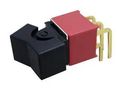 ROCKER SWITCH, DPDT, 5A/120V/28V, R/A TH MP3AD1J102M6QES