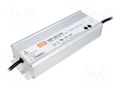 Power supply: switching; for building in,modular; 320.16W; 24VDC MEAN WELL HEP-320-24A