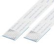 CABLE ASSY, FFC/FPC, 8POS, 1MM, WHT 10-08-A-0177-C-4-08-4-T