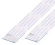 CABLE ASSY, FFC/FPC, 11POS, 1MM, WHT 10-11-A-0304-C-4-08-4-T