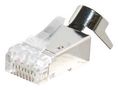 MODULAR CONN, RJ45 PLUG, 8P8C, CABLE PESCB