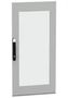 GLAZED DOOR, ENCLOSURE, STEEL/GLASS, GRY NSYSFND126T