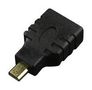 ADAPTER, HDMI RCPT-MICRO HDMI PLUG, BLK FIT0664