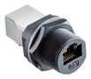 SEALED CONNECTOR, RJ45, RCPT, 8P, PANEL RCP-5SPFFH-SCM7001