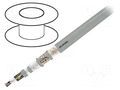 Wire: control cable; MULTIFLEX 512®-C-PUR; 4G6mm2; grey; stranded HELUKABEL MF512-C-PUR4G6