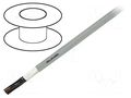 Wire: control cable; PURO-OZ-HF; 2x1mm2; PUR; grey; stranded; Cu HELUKABEL PO-OZ-HF2X1