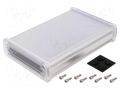 Enclosure: multipurpose; X: 113.7mm; Y: 169mm; Z: 35.2mm; aluminium GAINTA ALUG704SR160-C