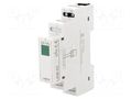 Module: voltage indicator; 230VAC; IP20; for DIN rail mounting ZAMEL LKM-03-20