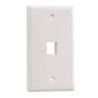 VERTICAL FACEPLATE, 1 MODULE, IVORY NK1FNEI