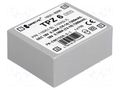 Transformer: mains; 6VA; 115VAC,230VAC; 18V; 18V; PCB; IP00 BREVE TUFVASSONS TPZ6/2X18V