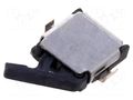 Switch: detecting; Pos: 2; SPST-NO; 0.001A/30VDC; black; SMT; 0.3N OMRON Electronic Components D3SH-A1R