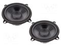 Car loudspeakers; woofer; 130mm; 100W; 65÷8000Hz; 4Ω; 90dB; 2pcs. CL ITALIA CL-01813W