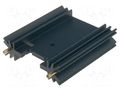Heatsink: extruded; TO220,TO3P; black; L: 50.8mm; W: 45mm; H: 12.7mm FISCHER ELEKTRONIK SK409-51STC