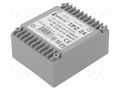 Transformer: mains; 24VA; 115VAC,230VAC; 18V; 18V; PCB; IP00 BREVE TUFVASSONS TPZ24/2X18V