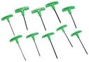 TORX KEY SET, T-HANDLE, STEEL, 10PC MP013233