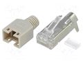 Connector: RJ45; plug; PIN: 8; shielded,with strain relief; 8p8c CONNFLY DS1123-13-P850TA