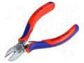 Pliers; side,cutting; 110mm; with side face KNIPEX KNP.7015110